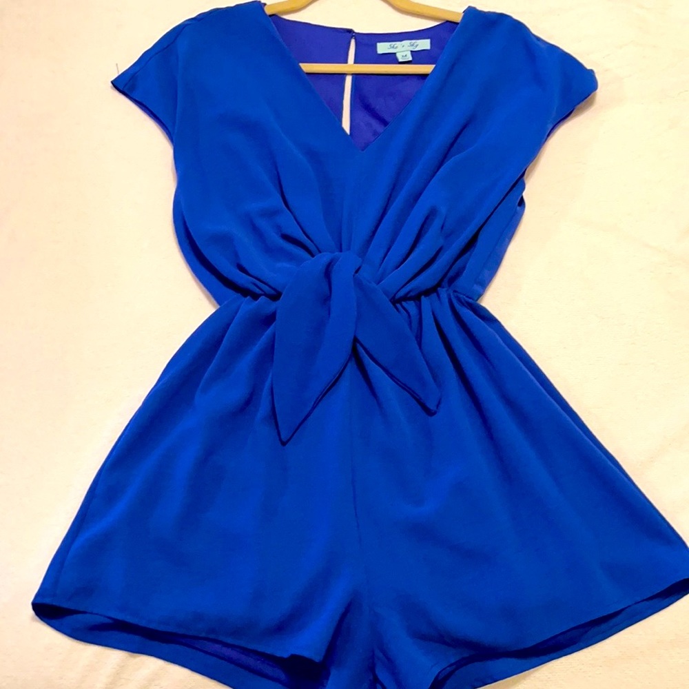 Blue Romper